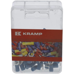 Šakės gnybtas, mėlynas, 1,5–2,5 mm² Ø5 mm (100x) LA9285CKR