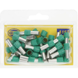 Kabelio galo dangtelis žalias, 16-16 mm² A serija, lizdinė plokštelė (50x), Hella 8KW744847003