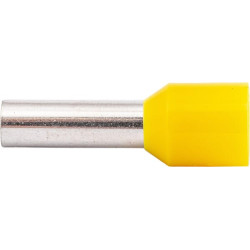 Kabelio galo gaubtas geltonas, 6mm² (100x) LA9550CKR