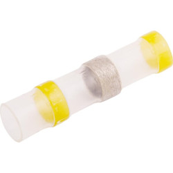 Užpakalinė jungtis, geltona, 4-6mm² 42mm Ø6mm (10x), Kramp KSK303060