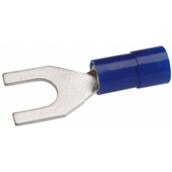 Šakės gnybtas, mėlynas, 1,5–2,5 mm² Ø5,3 mm, A serija, lizdinė plokštelė, Hella 8KW178045102