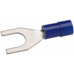 Šakės gnybtas, mėlynas, 1,5–2,5 mm² Ø6,5 mm, A serija, lizdinė plokštelė, Hella 8KW178045112