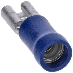 Gnybtų mentė moteriška, mėlyna, 1,5-2,5 mm², 4,8x0,8 mm, 100 vnt. LA9062KR