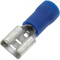 Gnybtų mentė, mėlyna, 1,5–2,5 mm² 6,3 x 0,8 mm (100 x) LA9015CKR