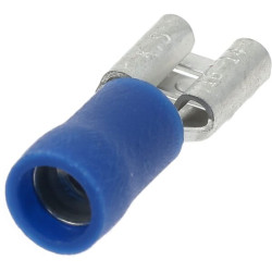 Gnybtų mentė, mėlyna, 1,5–2,5 mm² 6,3 x 0,8 mm (100 x) LA9015CKR