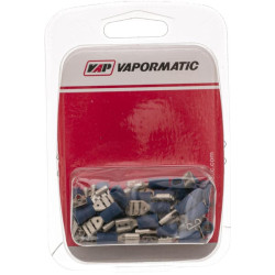 Gnybtų mentė, mėlyna, 1,5–2,5 mm² Ø6,4 mm (50x) Vapormatic VLC2411