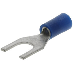 Šakės gnybtas, mėlynas, 1,5–2,5 mm² Ø6 mm (100x) LA9200CKR