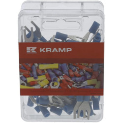 Šakės gnybtas, mėlynas, 1,5–2,5 mm² Ø6 mm (100x) LA9200CKR