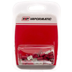 Gnybtų mentė, raudona, 0,5-1 mm² Ø6,4 mm (50x) Vapormatic VLC2413