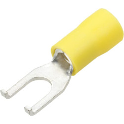 Šakės gnybtas, geltonas, 4-6mm² Ø5 mm (50x) LA9290CKR