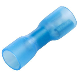 Gnybtų mentė moteriška, mėlyna, 1,5–2,5 mm² 6,3 x 0,8 mm, lizdinė plokštelė (25x), Hella 8KW732567003