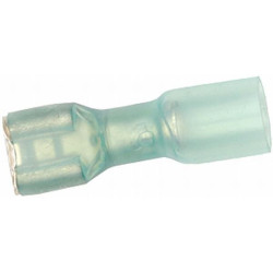 Gnybtų mentė moteriška, mėlyna, 1,5–2,5 mm² 6,3 x 0,8 mm, lizdinė plokštelė (25x), Hella 8KW732567003