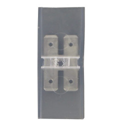 Jungtis izoliuota dviguba (2/2 kontaktų) 6,3x0,8 mm (10x) LA9345CKR