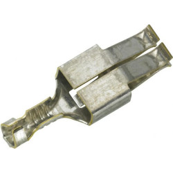 Gnybtų mentė moteriška, balta, 0,5–1,5 mm²4,8 / 5,8 / 6,8x0,8 mm, lizdinė plokštelė (50x), Hella 8KW863925003