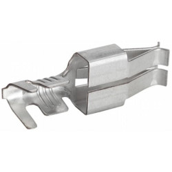 Gnybtų mentė moteriška, balta, 0,5–1,5 mm²4,8 / 5,8 / 6,8x0,8 mm, lizdinė plokštelė (50x), Hella 8KW863925003