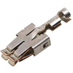 Gnybtų mentė moteriška, balta, 0,5-1 mm²4,8 / 6,3x0,8 mm, lizdinė plokštelė (50x), Hella 8KW172971002