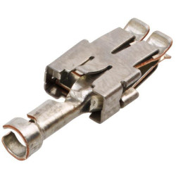 Gnybtų mentė moteriška, balta, 0,5-1 mm²4,8 / 6,3x0,8 mm, lizdinė plokštelė (50x), Hella 8KW172971002