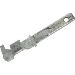 Gnybtų mentė, balta, 0,5–1 mm² 6,3 x 0,8 mm Ø2,8 mm, lizdinė plokštelė (100x), Hella 8KW744834003