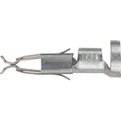 Gnybtų mentė moteriška, balta, 2,5-4mm²4,8/6,3x0,8 mm, lizdinė plokštelė (50x), Hella 8KW054943003