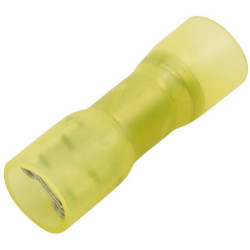 Gnybtų mentė moteriška, geltona, 4-6 mm² 6,3x0,8 mm, lizdinė plokštelė (25x), Hella 8KW744763003