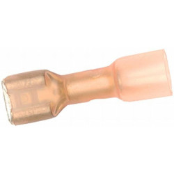 Gnybtų mentė moteriška, raudona, 0,5-1mm² 4,8x0,8 mm, lizdinė plokštelė (25x), Hella 8KW744762003