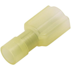 Gnybtų mentė, geltona, 4-6 mm² 6,3x0,8 mm, lizdinė plokštelė (25x), Hella 8KW744705003