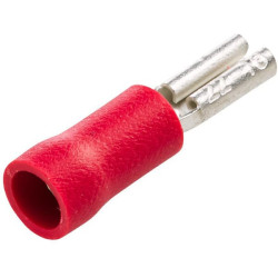 Gnybtų mentė moteriška, raudona, 0,5-1mm² 4,8x0,5 mm, lizdinė plokštelė (1x), Hella 8KW705393812