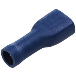 Gnybtų mentė moteriška, mėlyna, 1,5-2,5 mm² 6,3 x 0,8 mm, lizdinė plokštelė (50x), Hella 8KW708374003