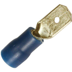 Gnybtų mentė, mėlyna, 1,5–2,5 mm² Ø6,4 mm (50x) Vapormatic VLC2414