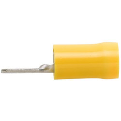 Gnybtų mentė, geltona, 4-6 mm² 6,3x0,8 mm, lizdinė plokštelė (50x), Hella 8KW744700003