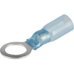 Šilumos susitraukiančio žiedo jungtis, mėlyna, 1,5–2,5 mm², Ø8,4 mm LA901010