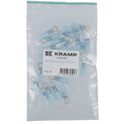 Šilumos susitraukiančio žiedo jungtis, mėlyna, 1,5–2,5 mm², Ø4,3 mm LA901006