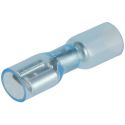 Nuo karščio susitraukiančio peilio vidinė jungtis, mėlyna, 1,5–2,5 mm², 6,3 x 4,8 mm LA901002