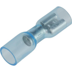 Nuo karščio susitraukiančio peilio vidinė jungtis, mėlyna, 1,5–2,5 mm², 6,3 x 4,8 mm LA901002