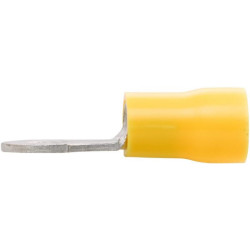 Žiedinė jungtis, Ø5mm A serija, geltona, 4-6mm² lizdinė plokštelė (50x), Hella 8KW744776003