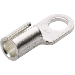 Žiedinė jungtis, sidabrinė, 6-10 mm² Ø6,5 mm, B serija, lizdinė plokštelė (25x), Hella 8KW177784202