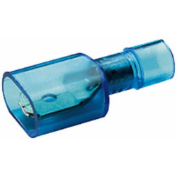 Gnybtų mentė vyriška, mėlyna, 1,5–2,5 mm² 6,3 x 0,8 mm A serija, lizdinė plokštelė (50x), Hella 8KW744704003