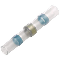 Užpakalinė jungtis, 42 mm Ø4,5 mm, mėlyna, 2-4 mm² lizdinė plokštelė, Hella 8KW744888013