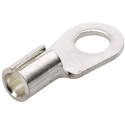 Žiedinė jungtis, sidabrinė, 6-10 mm² Ø8,4 mm, B serija, lizdinė plokštelė (25x), Hella 8KW177784212