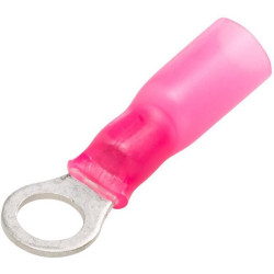 Žiedinė jungtis, Ø5,3 mm A serija, raudona, 0,5–1 mm² lizdinė plokštelė (25x), Hella 8KW732572003