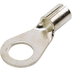 Žiedinė jungtis, sidabrinė, 10-16 mm² Ø13 mm, B serija, lizdinė plokštelė (20x), Hella 8KW177784332