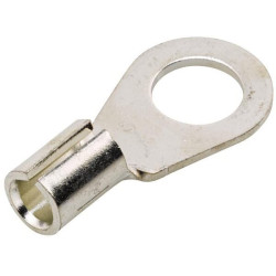 Žiedinė jungtis, sidabrinė, 10-16 mm² Ø13 mm, B serija, lizdinė plokštelė (20x), Hella 8KW177784332