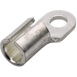 Žiedinė jungtis, sidabrinė, 25-35 mm² Ø8,4 mm, B serija, lizdinė plokštelė (10x), Hella 8KW177784502