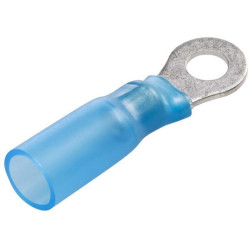 Žiedinė jungtis, mėlyna, 1,5–2,5 mm² Ø4,3 mm, A serija, lizdinė plokštelė (25x), Hella 8KW732571003