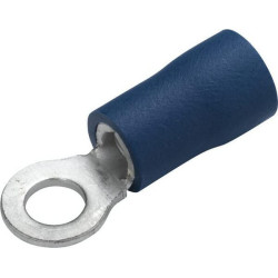 Žiedinė jungtis, mėlyna, 1,5–2,5 mm² Ø3,2 mm, A serija, lizdinė plokštelė (100x), Hella 8KW044041003