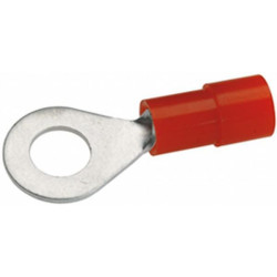 Žiedinė jungtis, raudona, 0,5–1,5 mm² Ø5,3 mm, A serija, lizdinė plokštelė (100x), Hella 8KW178042022