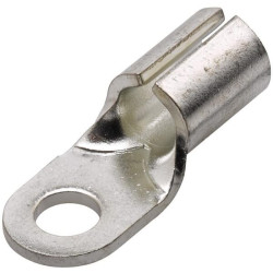 Žiedinė jungtis, sidabrinė, 10-16 mm² Ø6,5 mm, B serija, lizdinė plokštelė (20x), Hella 8KW177784302