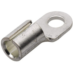 Žiedinė jungtis, sidabrinė, 10-16 mm² Ø6,5 mm, B serija, lizdinė plokštelė (20x), Hella 8KW177784302