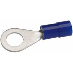 Žiedinė jungtis, mėlyna, 1,5–2,5 mm² Ø6,5 mm, A serija, lizdinė plokštelė (100x), Hella 8KW178042132