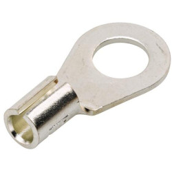 Žiedinė jungtis, sidabrinė, 6-10 mm² Ø10,5 mm, B serija, lizdinė plokštelė (25x), Hella 8KW177784222